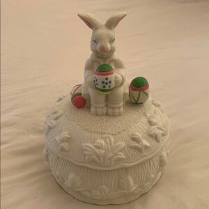 Easter Bunny Trinket Box